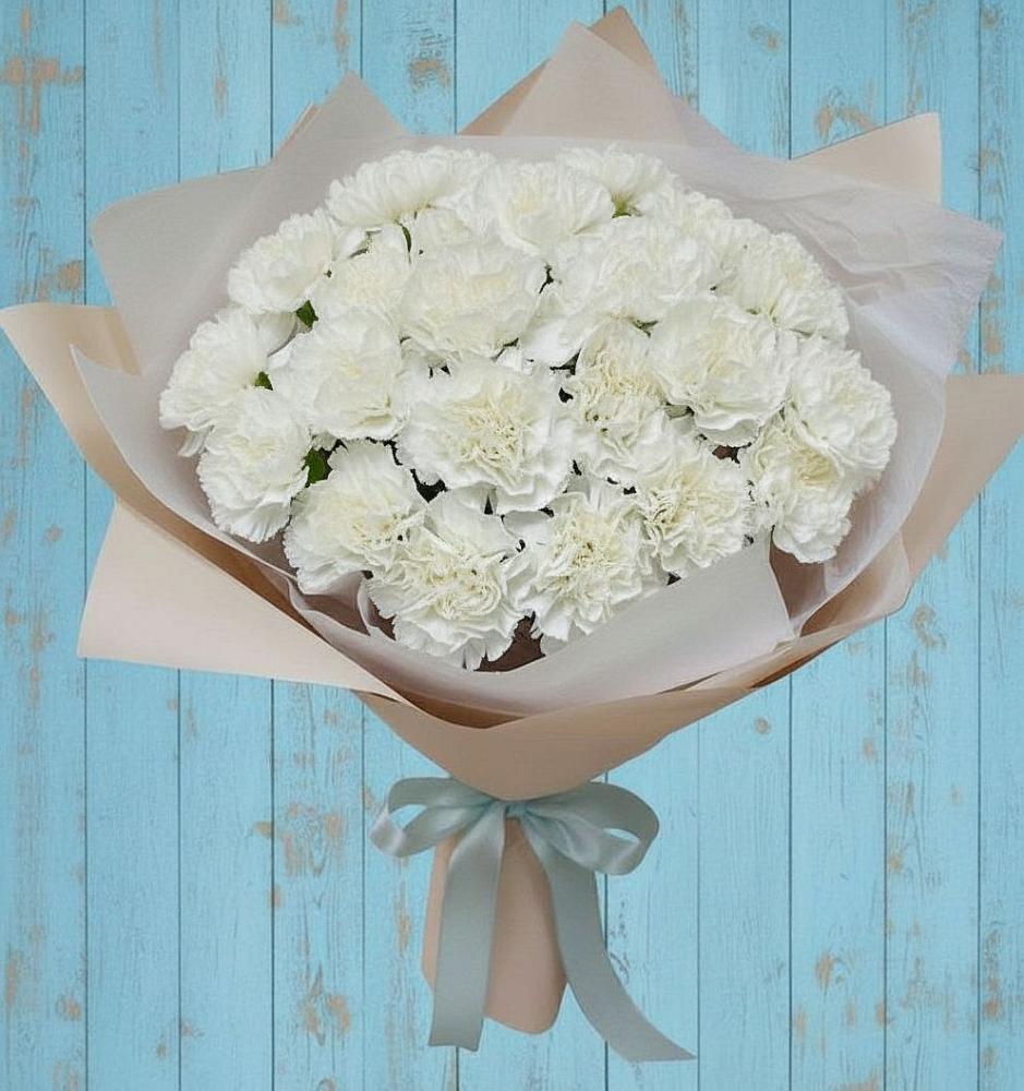 Букет цветов из: Гвоздики в Советской Ростовской области