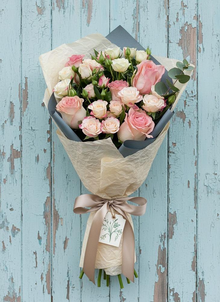 Букет цветов из: Розы в Советской Ростовской области