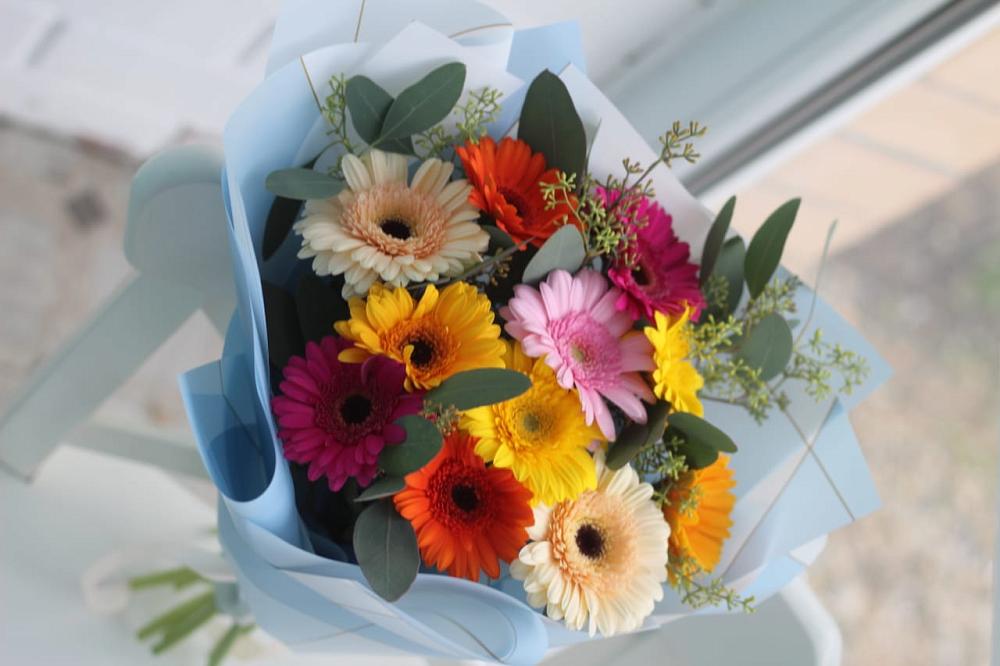 Букет цветов из: Герберы в Советской Ростовской области