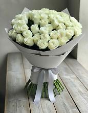 Букет 35 Белых роз в Советской Ростовской области