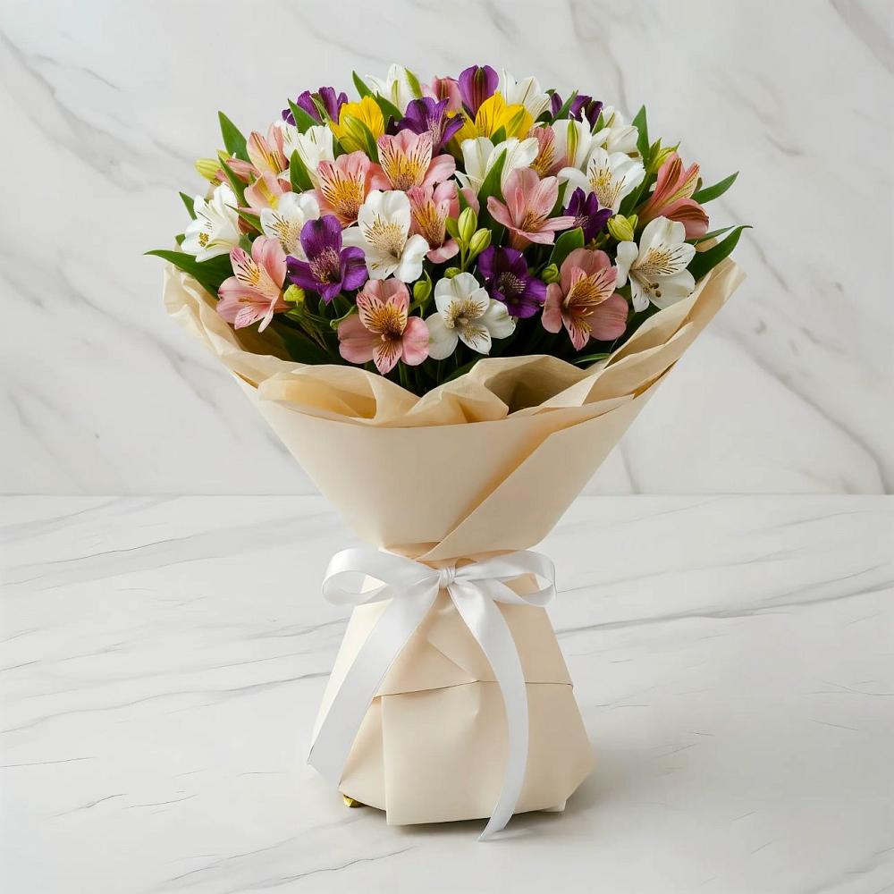 Букет цветов из: Альстромерии в Советской Ростовской области