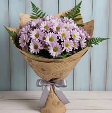 Букет цветов из:  Хризантемы в Советской Ростовской области