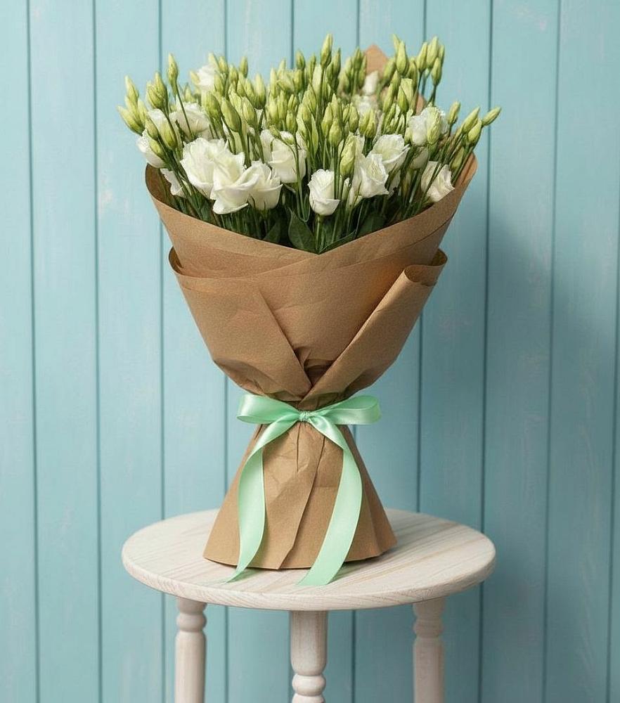 Букет цветов из: Лизиантусы в Советской Ростовской области