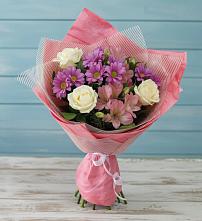 Букет цветов из:  Герберы #REPLACE_PRED# Советской Ростовской области