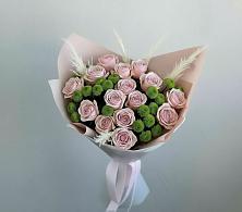 Букет цветов из:  Розы и Хризантемы в Советской Ростовской области