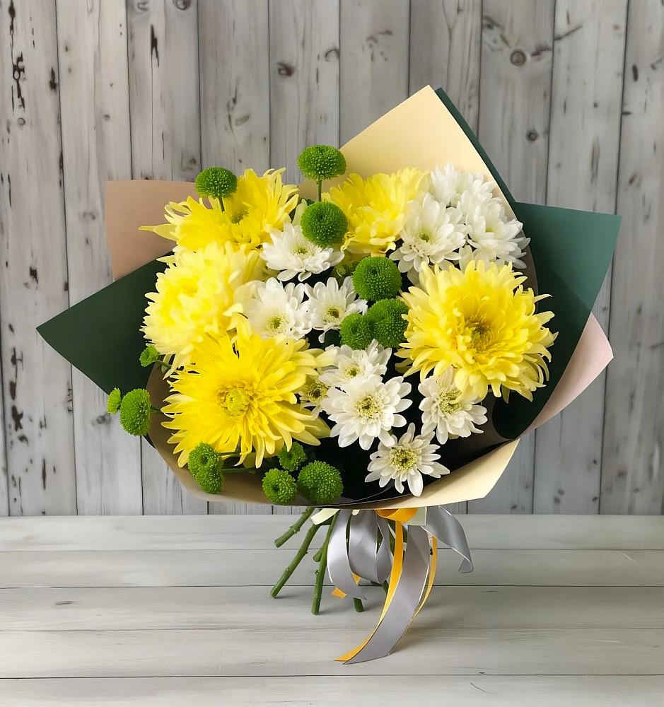 Букет цветов из: Хризантемы в Советской Ростовской области
