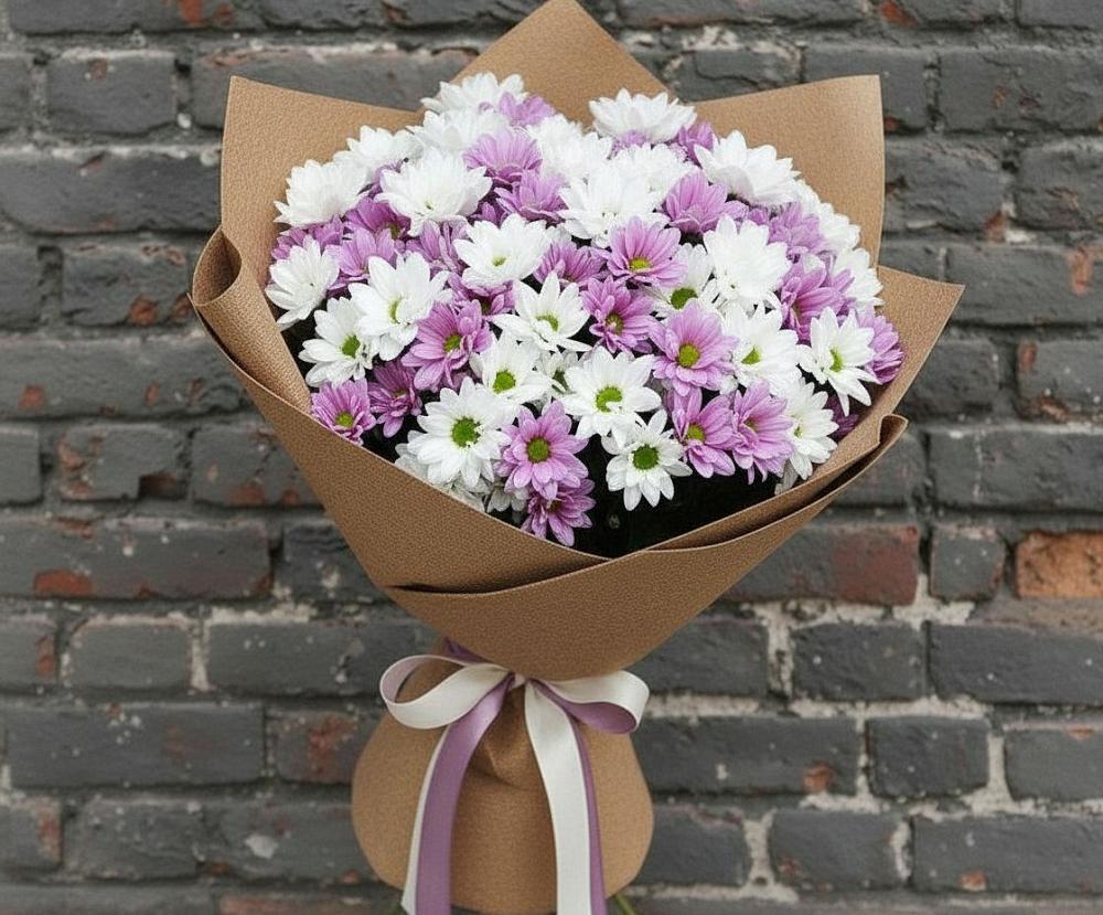Букет цветов из: Хризантемы в Советской Ростовской области