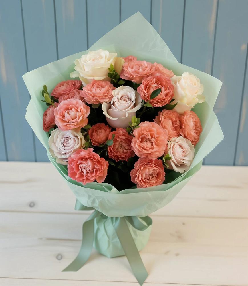 Букет цветов из: Розы в Советской Ростовской области