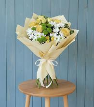 Букет цветов из:  Хризантемы и Розы #REPLACE_PRED# Советской Ростовской области