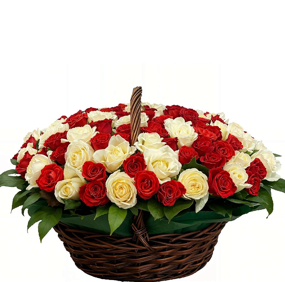 Премиум букет из: Розы в Советской Ростовской области