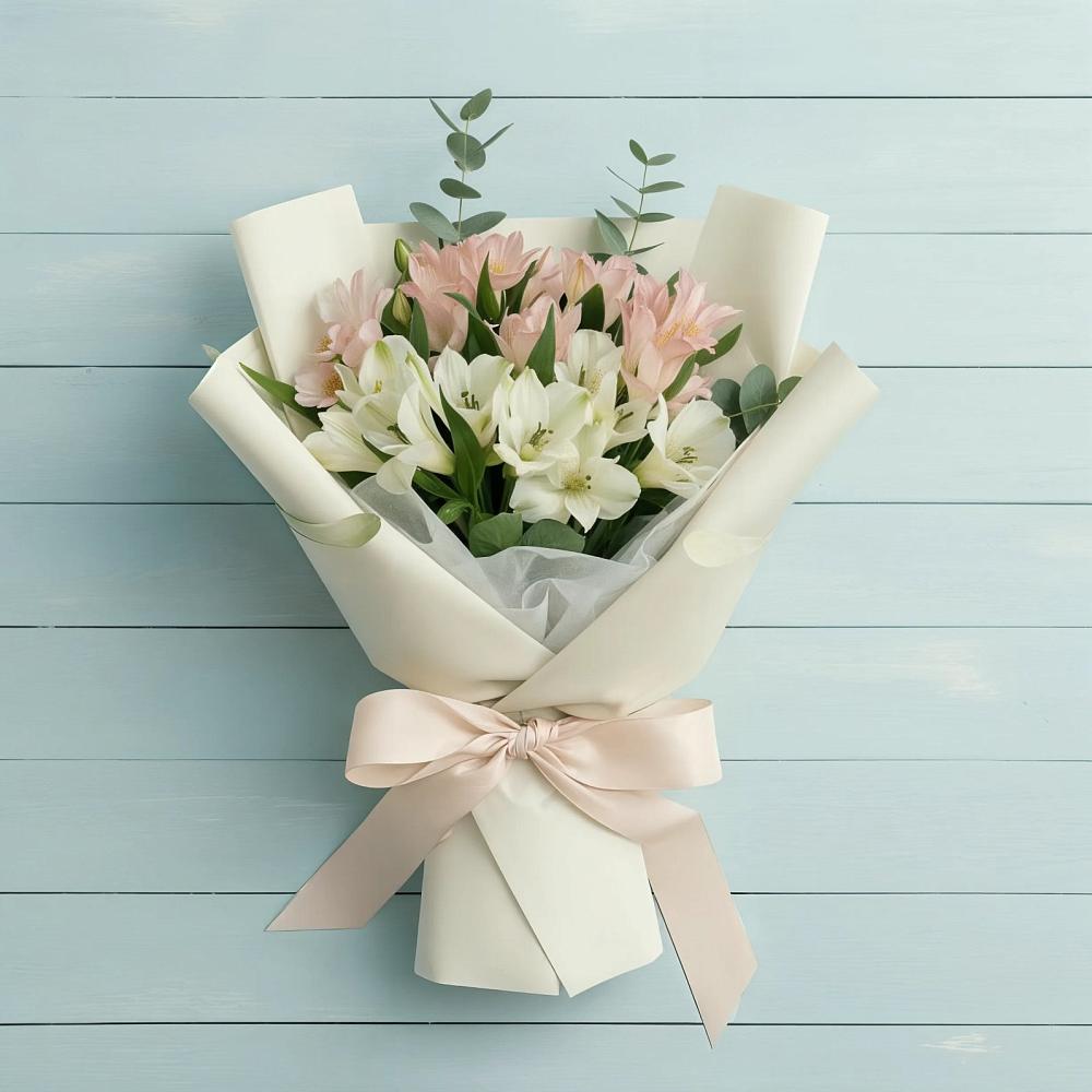 Букет цветов из: Альстромерии в Советской Ростовской области