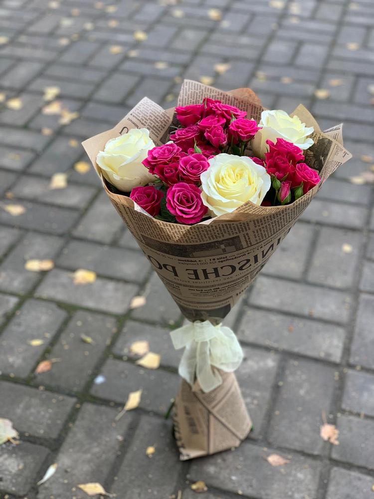 Букет цветов из: Розы в Советской Ростовской области